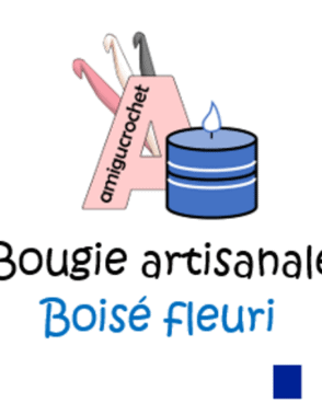 Bougie artisanale Boisé-Fleuri